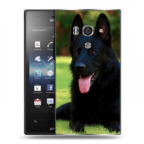 Дизайнерский пластиковый чехол для Sony Xperia acro S Собаки