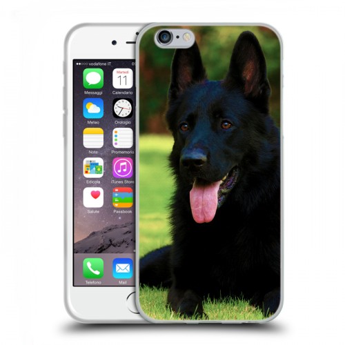 Дизайнерский пластиковый чехол для Iphone 6/6s Собаки