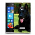 Дизайнерский пластиковый чехол для Microsoft Lumia 435 Собаки