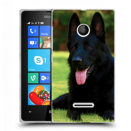 Дизайнерский пластиковый чехол для Microsoft Lumia 435 Собаки