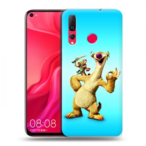 Дизайнерский пластиковый чехол для Huawei Nova 4 Ледниковый период