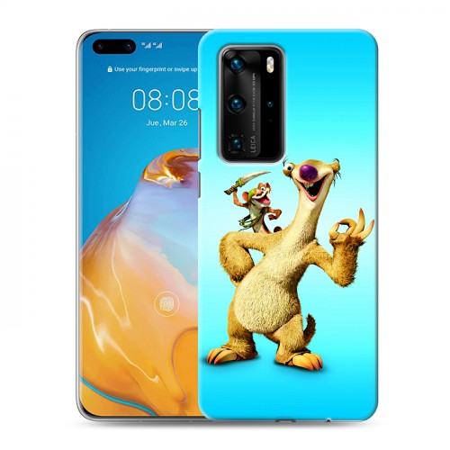 Дизайнерский пластиковый чехол для Huawei P40 Pro Ледниковый период