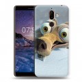 Дизайнерский пластиковый чехол для Nokia 7 Plus Ледниковый период