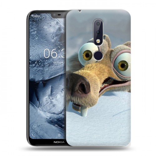 Дизайнерский пластиковый чехол для Nokia 6.1 Plus Ледниковый период