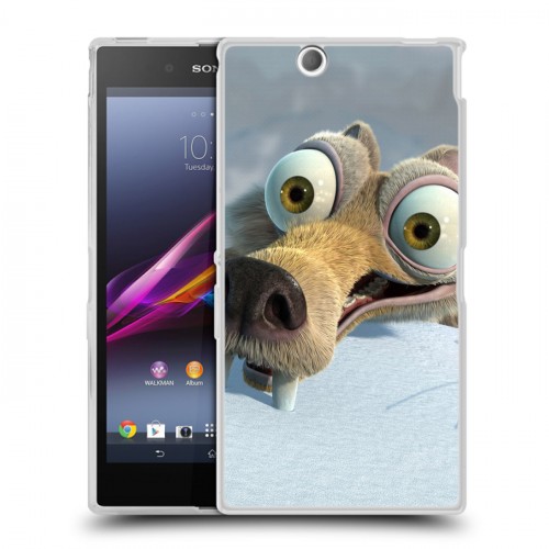 Дизайнерский пластиковый чехол для Sony Xperia Z Ultra  Ледниковый период