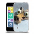 Дизайнерский пластиковый чехол для Nokia Lumia 530 Ледниковый период