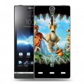 Дизайнерский пластиковый чехол для Sony Xperia S Ледниковый период