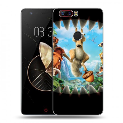 Дизайнерский пластиковый чехол для ZTE Nubia Z17 Ледниковый период