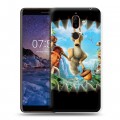 Дизайнерский пластиковый чехол для Nokia 7 Plus Ледниковый период