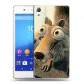 Дизайнерский пластиковый чехол для Sony Xperia Z3+ Ледниковый период