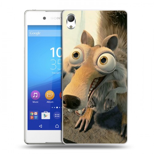 Дизайнерский пластиковый чехол для Sony Xperia Z3+ Ледниковый период