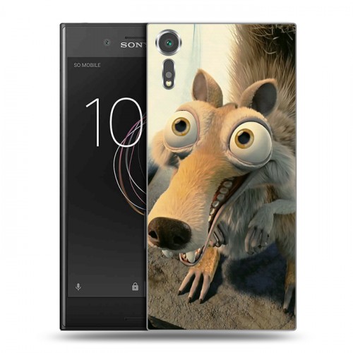 Дизайнерский пластиковый чехол для Sony Xperia XZs Ледниковый период