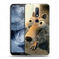 Дизайнерский пластиковый чехол для Nokia 6.1 Plus Ледниковый период