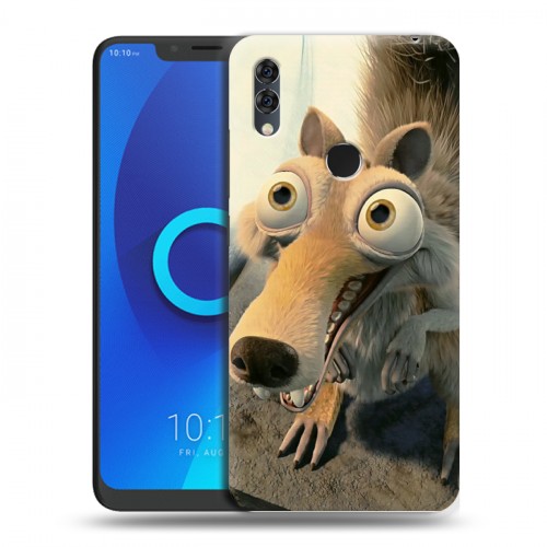 Дизайнерский силиконовый чехол для Alcatel 5V Ледниковый период