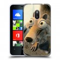 Дизайнерский пластиковый чехол для Nokia Lumia 620 Ледниковый период