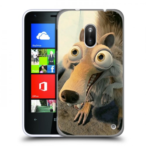 Дизайнерский пластиковый чехол для Nokia Lumia 620 Ледниковый период