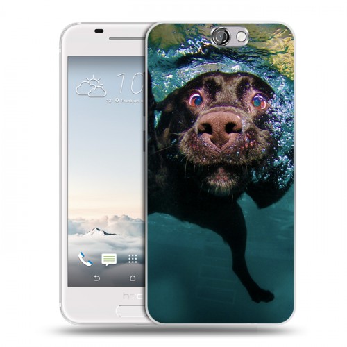 Дизайнерский силиконовый чехол для HTC One A9 Собаки
