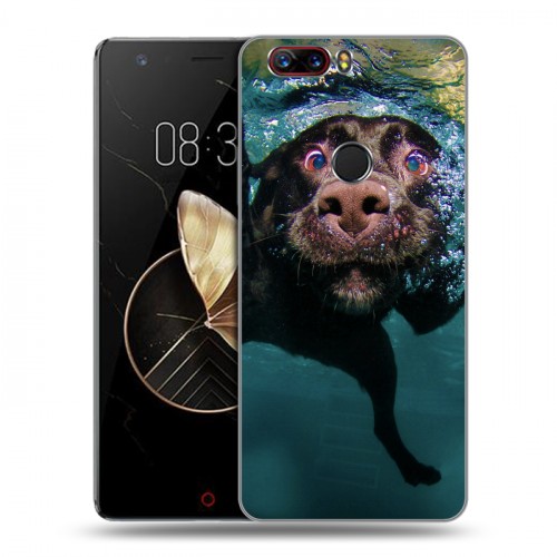 Дизайнерский пластиковый чехол для ZTE Nubia Z17 Собаки