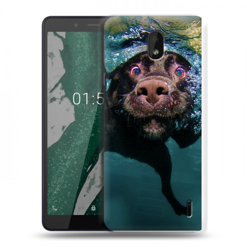 Дизайнерский силиконовый чехол для Nokia 1 Plus Собаки