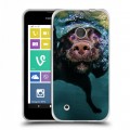 Дизайнерский пластиковый чехол для Nokia Lumia 530 Собаки