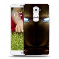 Дизайнерский пластиковый чехол для LG Optimus G2 mini Железный человек