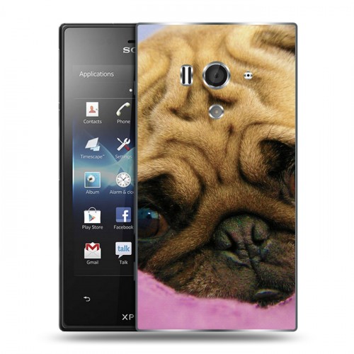 Дизайнерский пластиковый чехол для Sony Xperia acro S Собаки