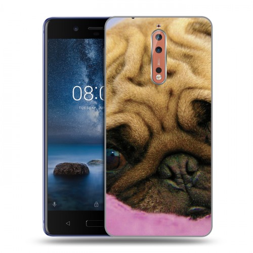 Дизайнерский пластиковый чехол для Nokia 8 Собаки