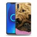 Дизайнерский силиконовый чехол для Alcatel 5V Собаки