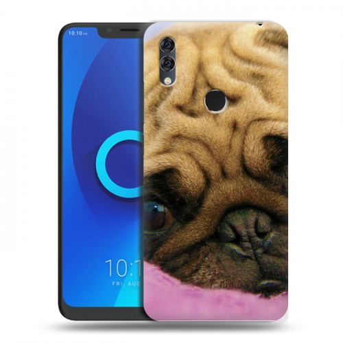 Дизайнерский силиконовый чехол для Alcatel 5V Собаки