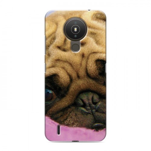 Дизайнерский силиконовый с усиленными углами чехол для Nokia 1.4 Собаки
