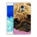 Дизайнерский пластиковый чехол для Samsung Galaxy Note Edge Собаки