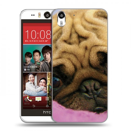 Дизайнерский силиконовый чехол для HTC Desire Eye Собаки