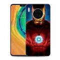 Дизайнерский пластиковый чехол для Huawei Mate 30 Железный человек