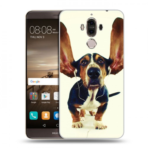 Дизайнерский пластиковый чехол для Huawei Mate 9 Собаки
