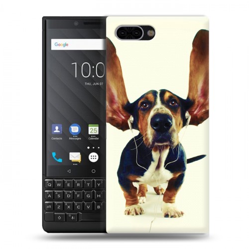 Дизайнерский пластиковый чехол для BlackBerry KEY2 Собаки