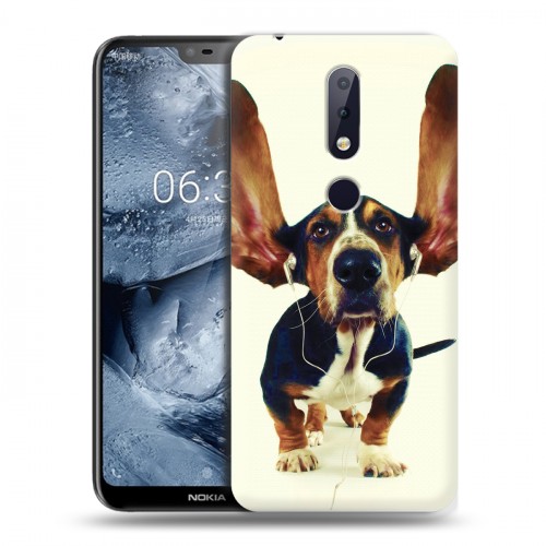 Дизайнерский силиконовый чехол для Nokia 6.1 Plus Собаки
