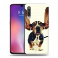 Дизайнерский силиконовый с усиленными углами чехол для Xiaomi Mi9 Собаки