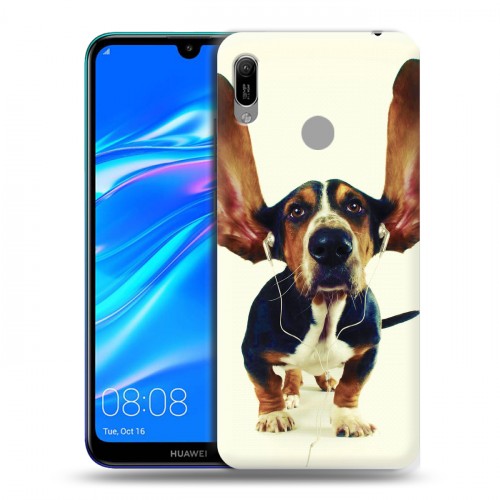 Дизайнерский пластиковый чехол для Huawei Y6 (2019) Собаки