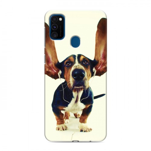 Дизайнерский силиконовый чехол для Samsung Galaxy M30s Собаки