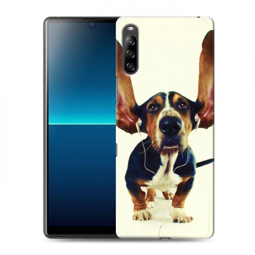 Дизайнерский силиконовый с усиленными углами чехол для Sony Xperia L4 Собаки