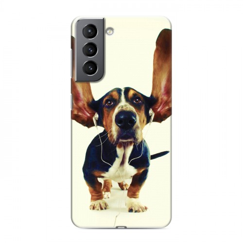 Дизайнерский пластиковый чехол для Samsung Galaxy S21 Собаки