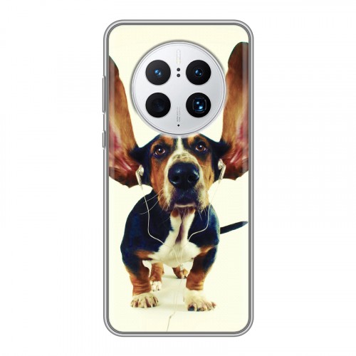 Дизайнерский силиконовый с усиленными углами чехол для Huawei Mate 50 Pro Собаки