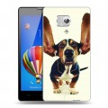 Дизайнерский пластиковый чехол для Huawei Honor 3 Собаки