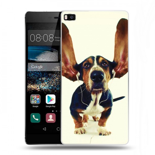 Дизайнерский пластиковый чехол для Huawei P8 Собаки