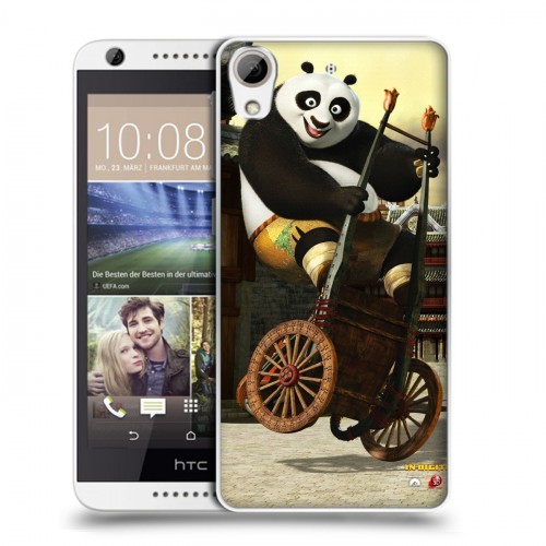 Дизайнерский силиконовый чехол для HTC Desire 626 Кунг-Фу Панда