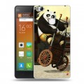 Дизайнерский силиконовый чехол для Xiaomi Mi4S Кунг-Фу Панда
