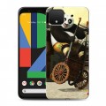 Дизайнерский пластиковый чехол для Google Pixel 4 XL Кунг-Фу Панда