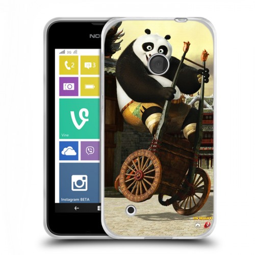 Дизайнерский пластиковый чехол для Nokia Lumia 530 Кунг-Фу Панда