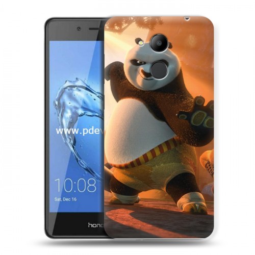 Дизайнерский пластиковый чехол для Huawei Honor 6C Pro Кунг-Фу Панда