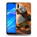 Дизайнерский пластиковый чехол для Huawei Y6 (2019) Кунг-Фу Панда